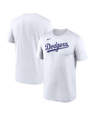 Nike Men's Black Los Angeles Dodgers New Legend Wordmark T-shirt - Macy's