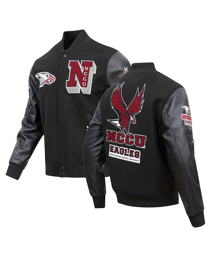 Men's San Francisco 49ers Pro Standard Black Full-Zip Varsity Jacket