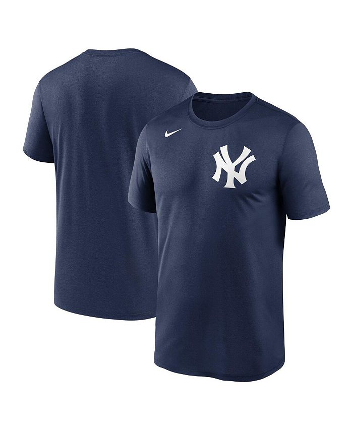  Nike Men's New York Yankees White Authentic Collection Legend  Dri-FIT T-Shirt (Small) : Sports & Outdoors