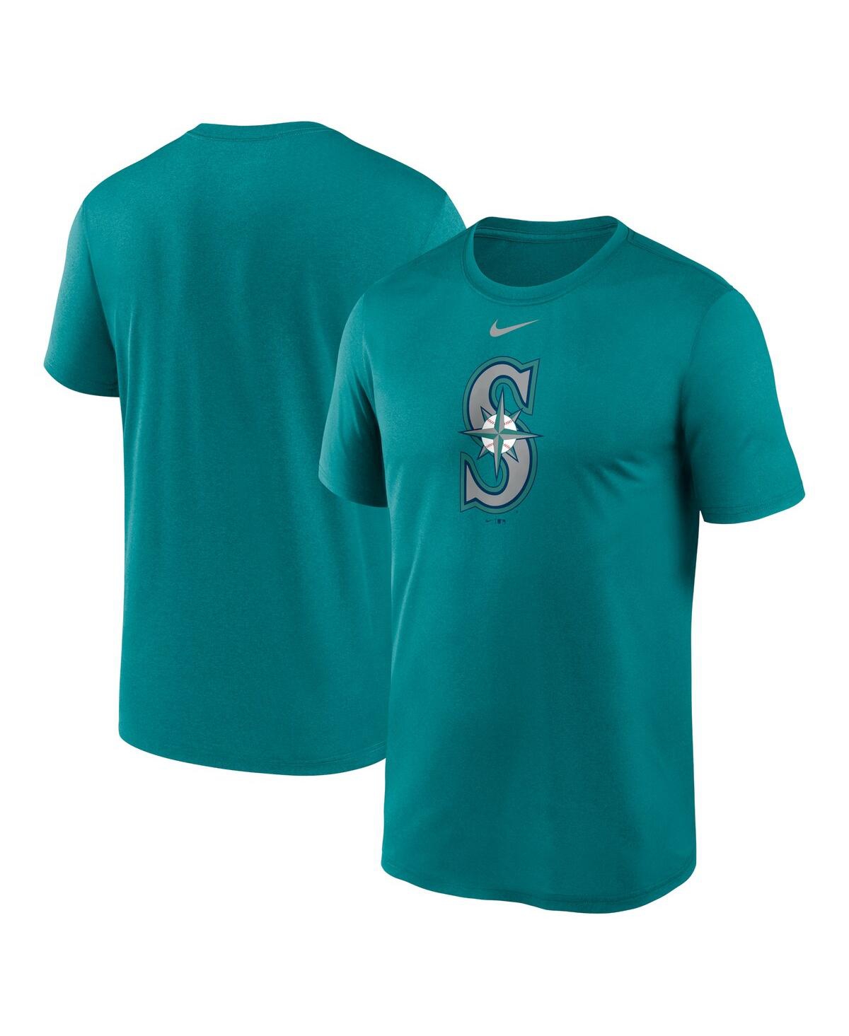 UPC 196590520476 product image for Men's Nike Teal Seattle Mariners New Legend Logo T-shirt | upcitemdb.com