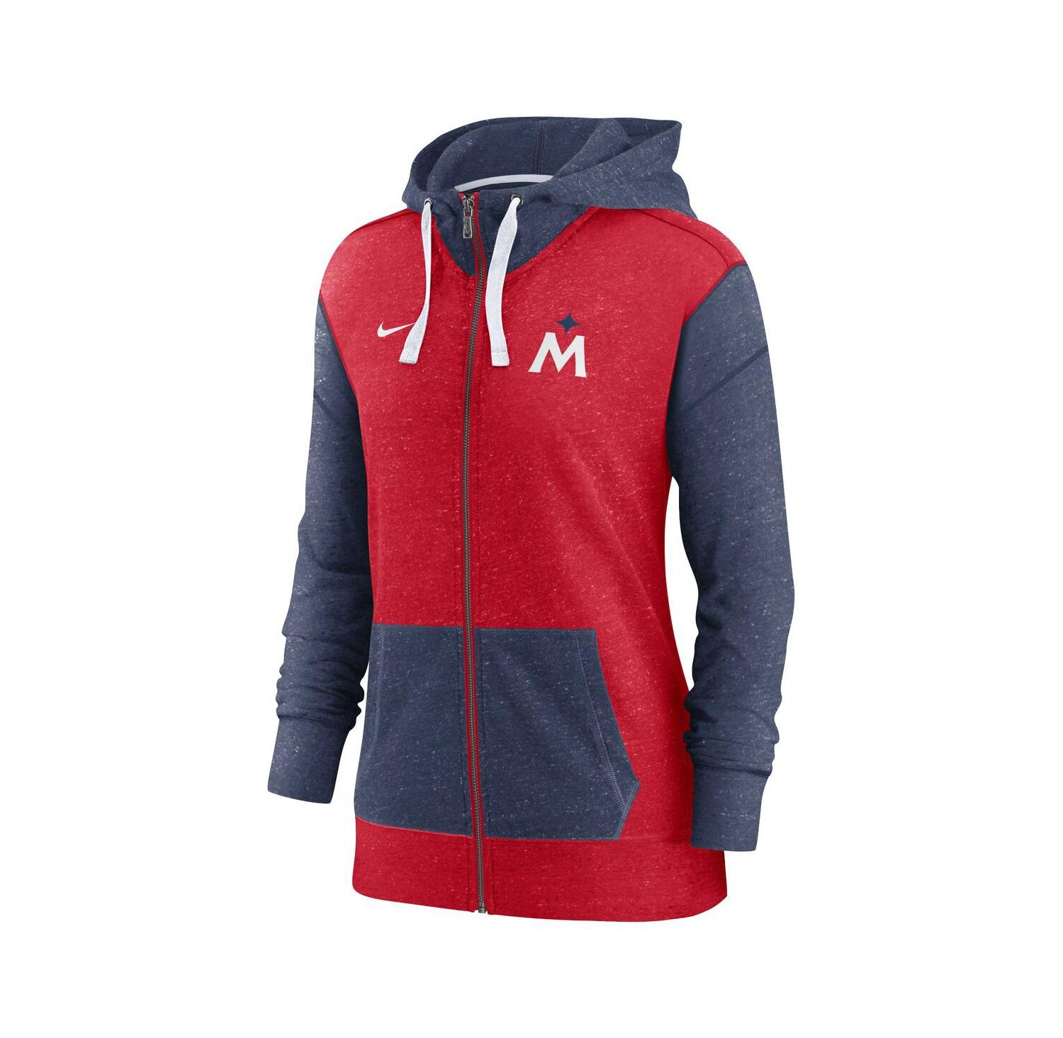 Women's Red Minnesota Twins Full-Zip Hoodie