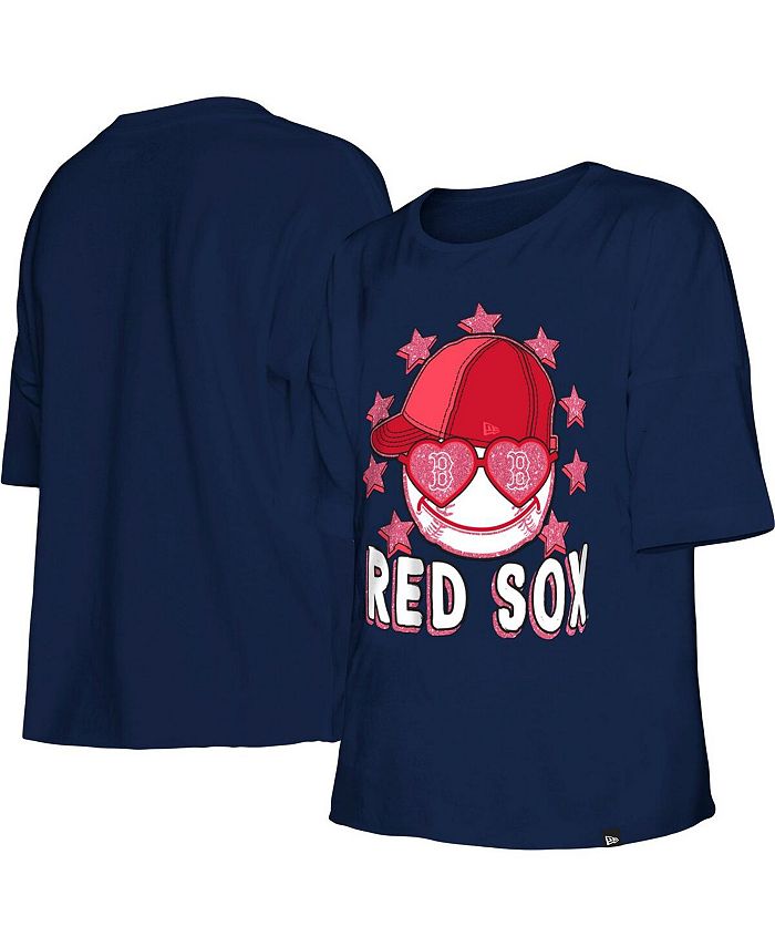 Lids Boston Red Sox New Era Team Hoodie T-Shirt - Navy