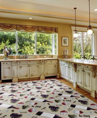 Kendall Kitchen Washable KE14 3' x 5' Area Rug