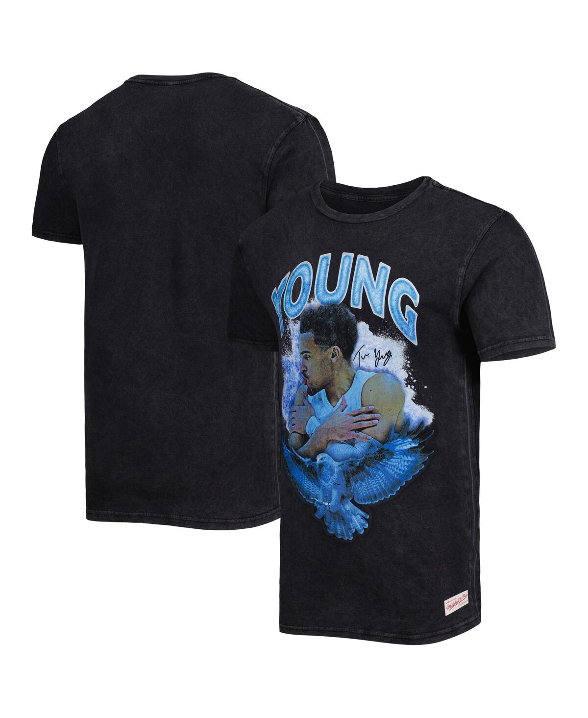 Mitchell & Ness Men's  Black Trae Young Atlanta Hawks 2023 Nba All-star Game Concert T-shirt In Black