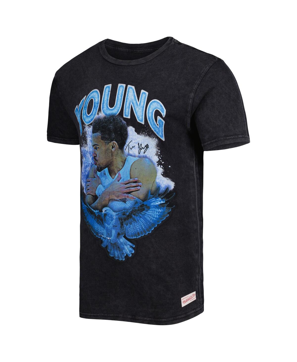 Mitchell & Ness Men's  Black Trae Young Atlanta Hawks 2023 Nba All-star Game Concert T-shirt In Black