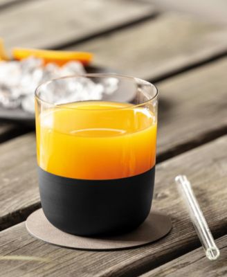 Manufacture Rock Double Old Fashioned Glasses, Set of 4