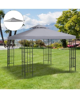 Gazebo Replacement Canopy for 01 -0153, 9.8' x 9.8',