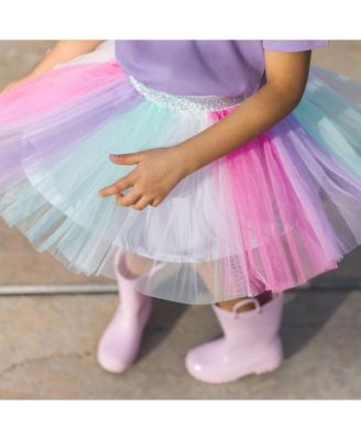 Tutu Rouge Claire’s Taille Medium Pour Filles - Neuf Avec étiquettes, Jupon Festonné Mignon