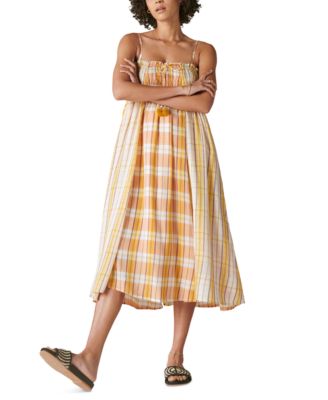 Lucky Brand - Women's Printed Convertible Maxi Skirt/Dress