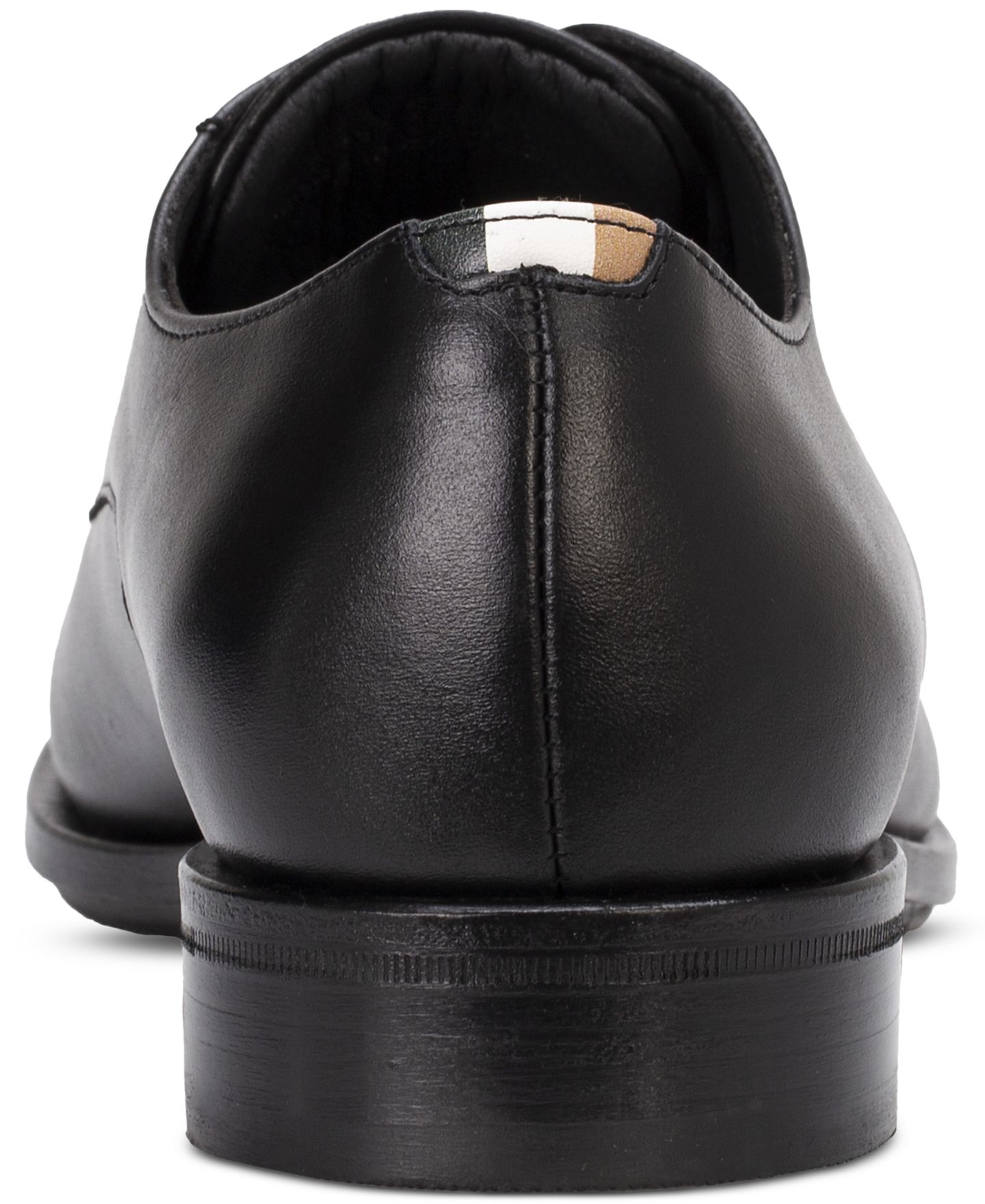 Мужские туфли Hugo Boss Colby Lace-Up Derby Dress Shoes, цвет: Чёрный — фото 2