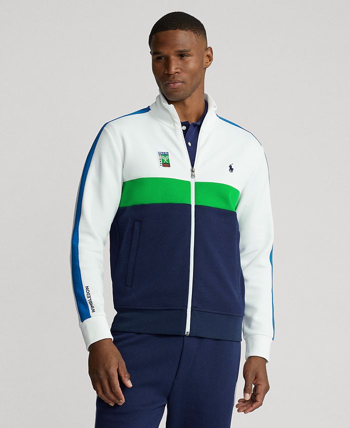 Polo Ralph Lauren Men's Wimbledon Double-Knit Track Jacket - Macy's