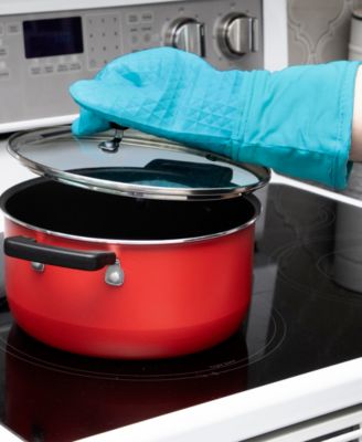 Flexible Waffle Silicone Oven Mitt, Set of 2