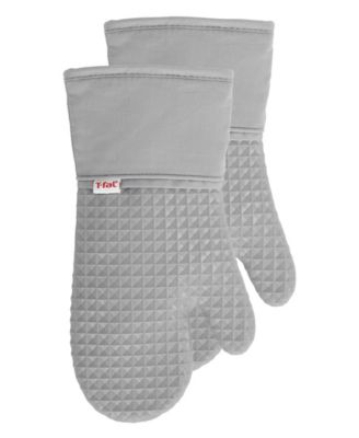 Flexible Waffle Silicone Oven Mitt, Set of 2
