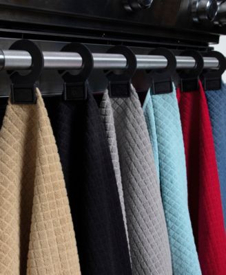 Hook and Hang Woven Kitchen Towel, Set of 2