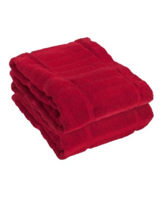 All-Clad - Solid Kitchen Towel, Set of 2 (Chili)