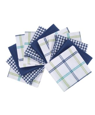 Coordinating Flat Waffle Weave Dish Cloth, Set of 12