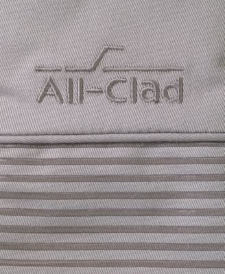 Ribbed Silicone Cotton Twill Oven Mitt, Set of 2