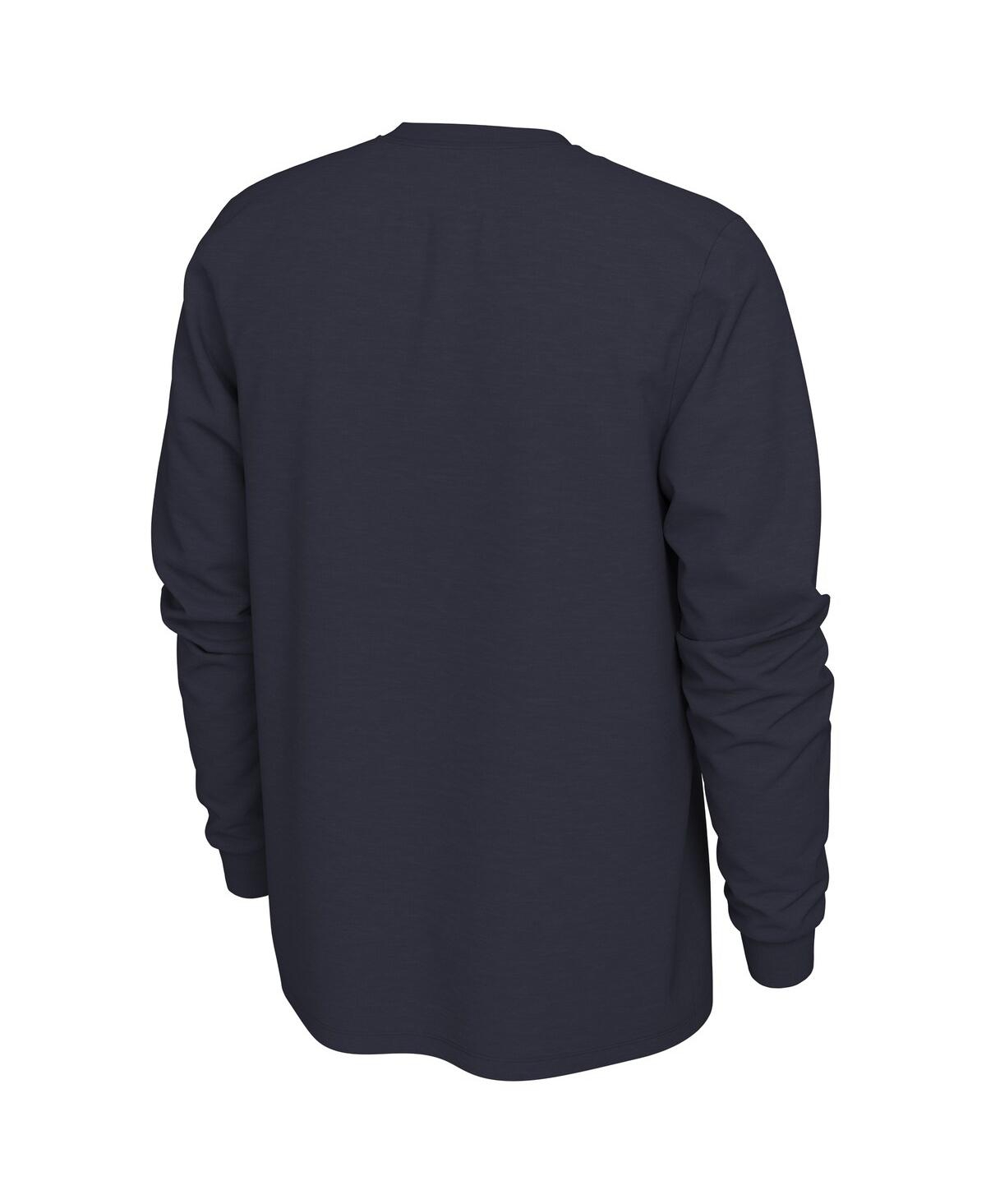Men's NikeUConn Huskies 2023 Ncaa Men's Basketball National Champions Celebration Long Sleeve T-shirt - Navy