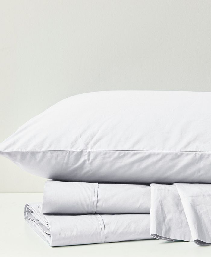 Madison Park Peached Cotton Percale 4Pc. Sheet Set, Queen Macy's
