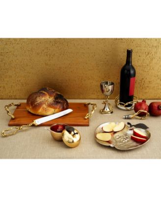 Gold Plated Apple Honey Pot