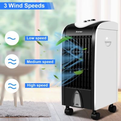 Evaporative Portable Cooler Fan Humidify
