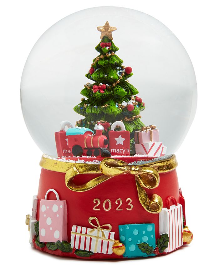 Holiday Lane Christmas Cheer 2023 Annual Christmas Snow Globe, Created for Macy's