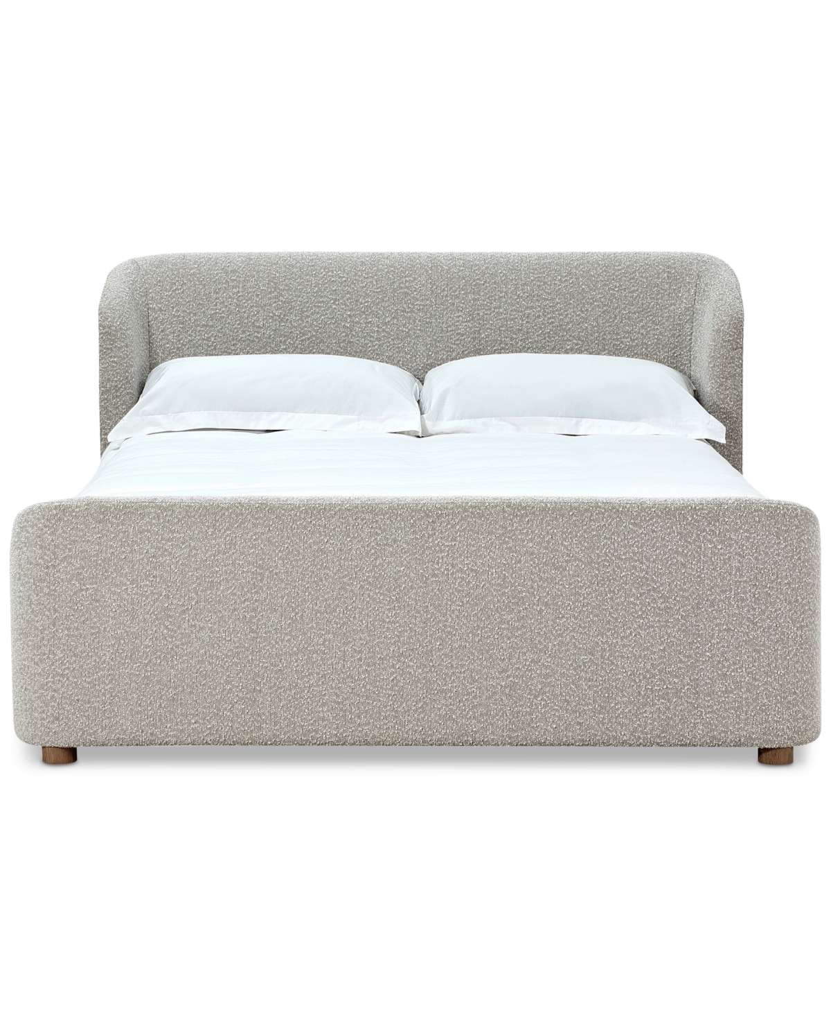 Furniture Laskar Full Bed In Ctnbl Grey