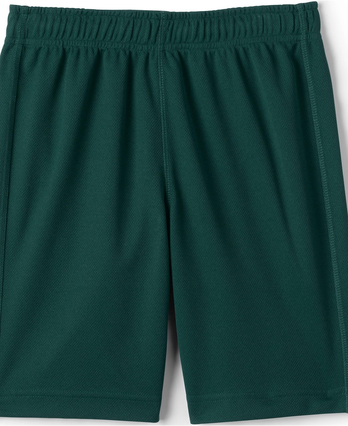 Lands' End Boys School Uniform Mesh Gym Shorts