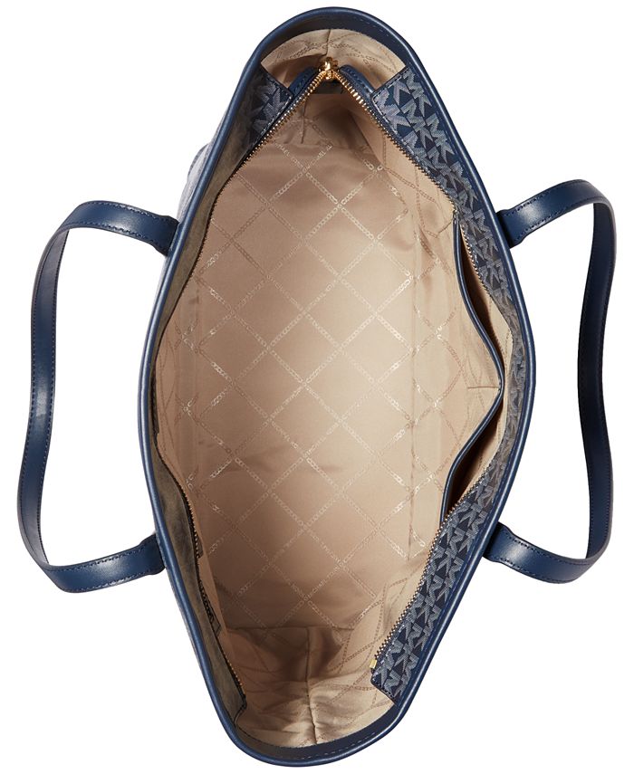 Michael Kors Logo Carter Large Top Zip Tote Bag Macy's