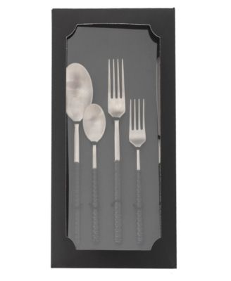 Artifacts Rattan Rattan Stainless Steel Cutlery (Set of 5) - With Gift Box