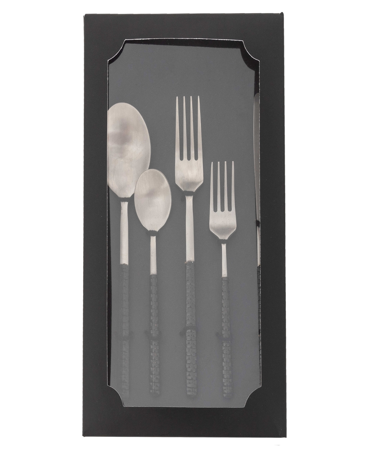 Artifacts Trading Company Artifacts Rattan Rattan Stainless Steel Cutlery (Set of 5) - With Gift Box