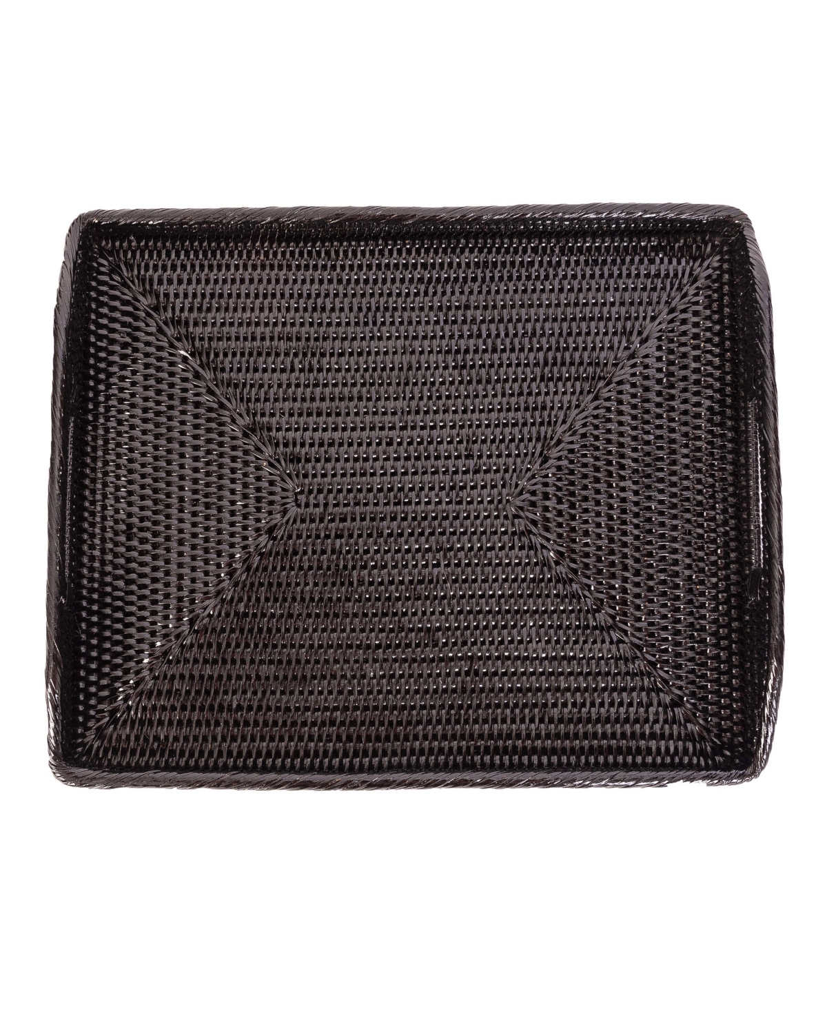 Artifacts Trading Company Artifacts Rattan Rectangular Tray With High Handles
