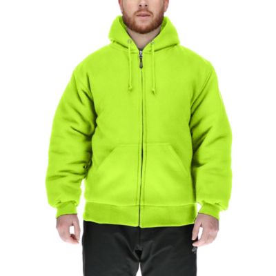 Men's Insulated Full Zip Sweatshirt - Pre-Shrunk, Large Pockets