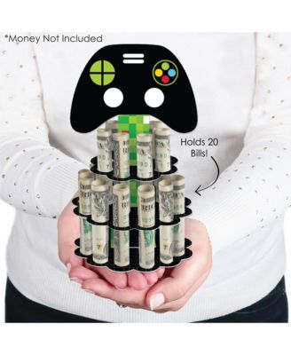 Game Zone DIY Pixel Video Game Party or Birthday Party Money Holder Cash Cake