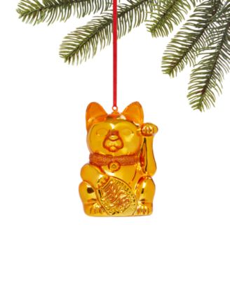 Holiday Lane - Around the World Good Fortune Cat Ornament