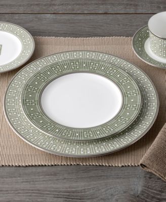 Infinity Platinum 4 Piece Dinner Plate Set , Service for 4