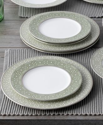Infinity Platinum 4 Piece Dinner Plate Set , Service for 4