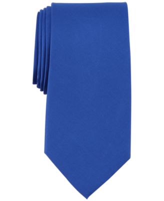 Men's Sapphire Solid Tie