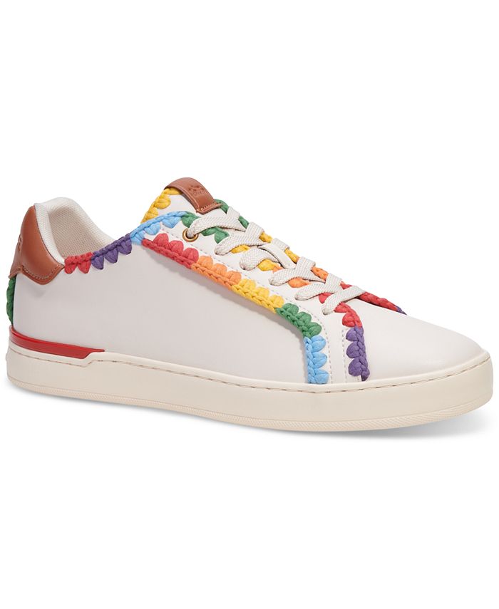 Coach lowline rainbow low top sneaker clearance
