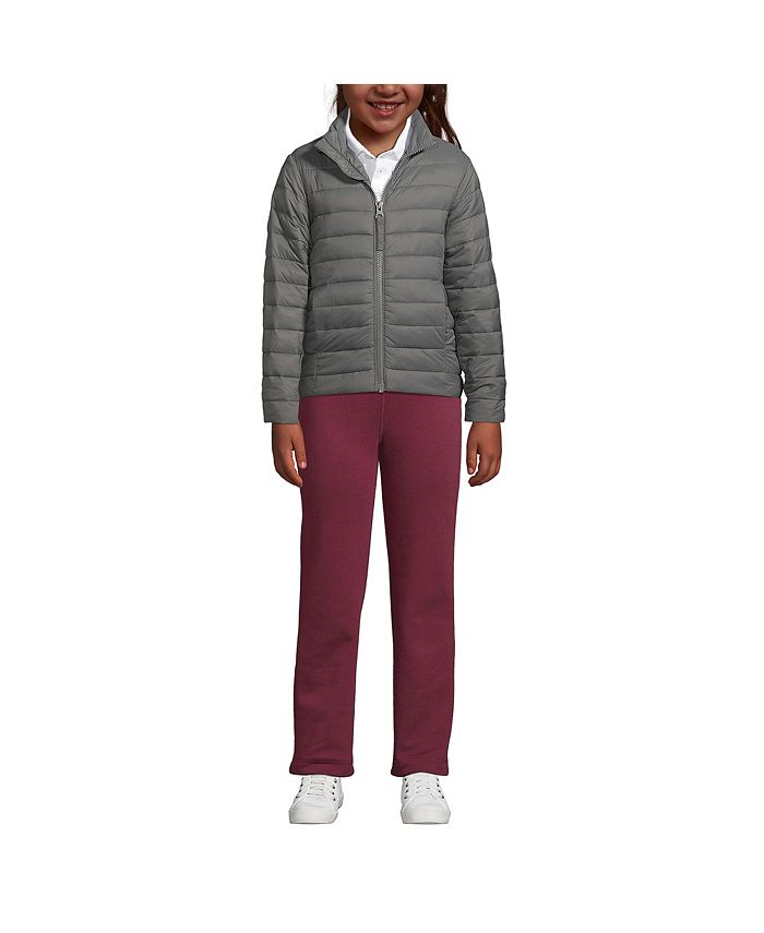 Lands End Girls School Uniform ThermoPlume Jacket Macy s