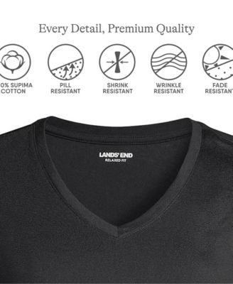 Women's Supima Cotton Long Sleeve V-Neck T-Shirt