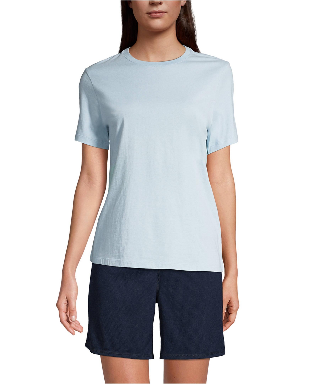 Lands end women's short sleeve sale shirts