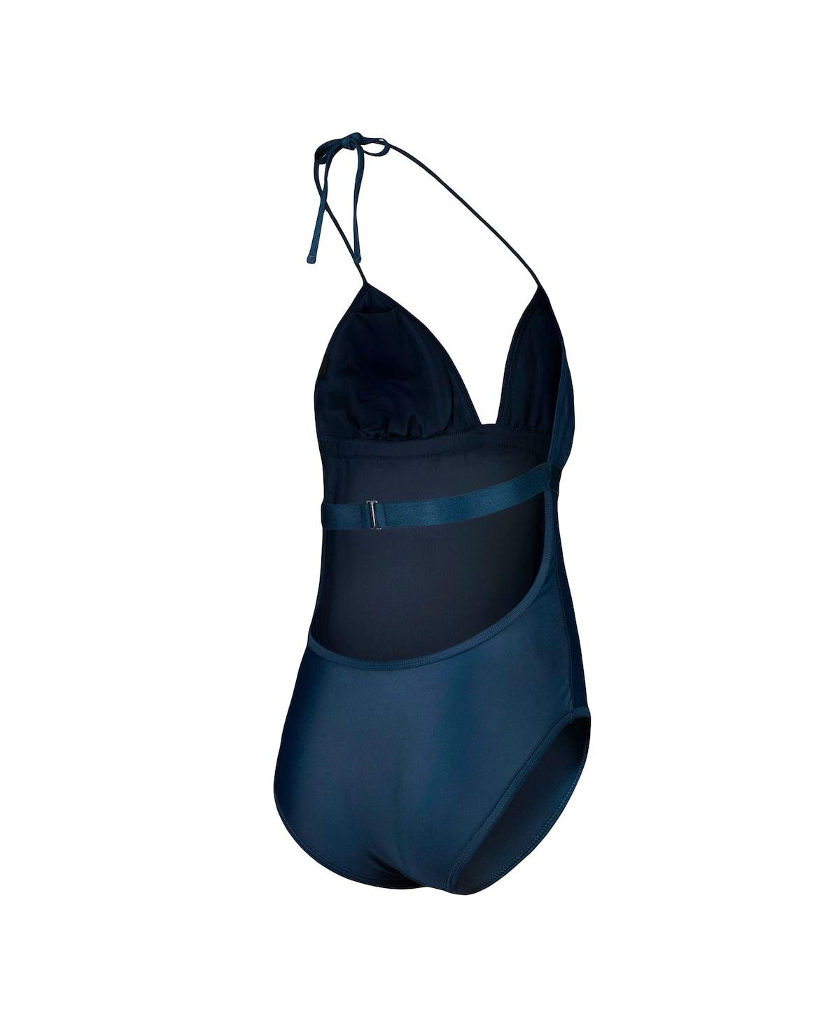 G-iii 4her By Carl Banks Women's  Navy Detroit Tigers Full Count One-piece Swimsuit In Navy