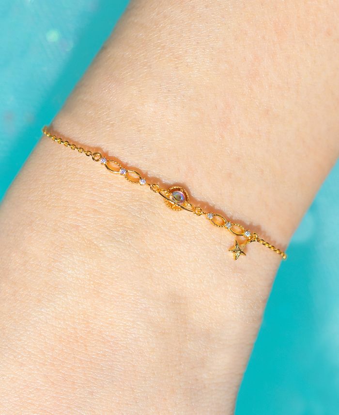 Girls Crew Crystal MultiColor Celestial Milkyway Bracelet Macy's