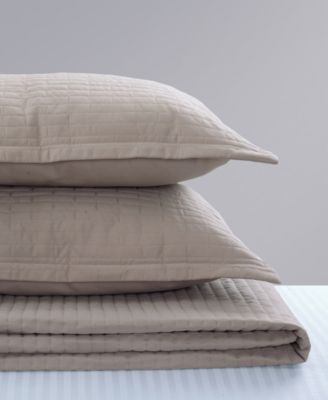 Brick Quilted Sham Set, Standard