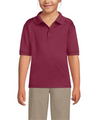 Girls Short Sleeve Rapid Dry Polo Shirt