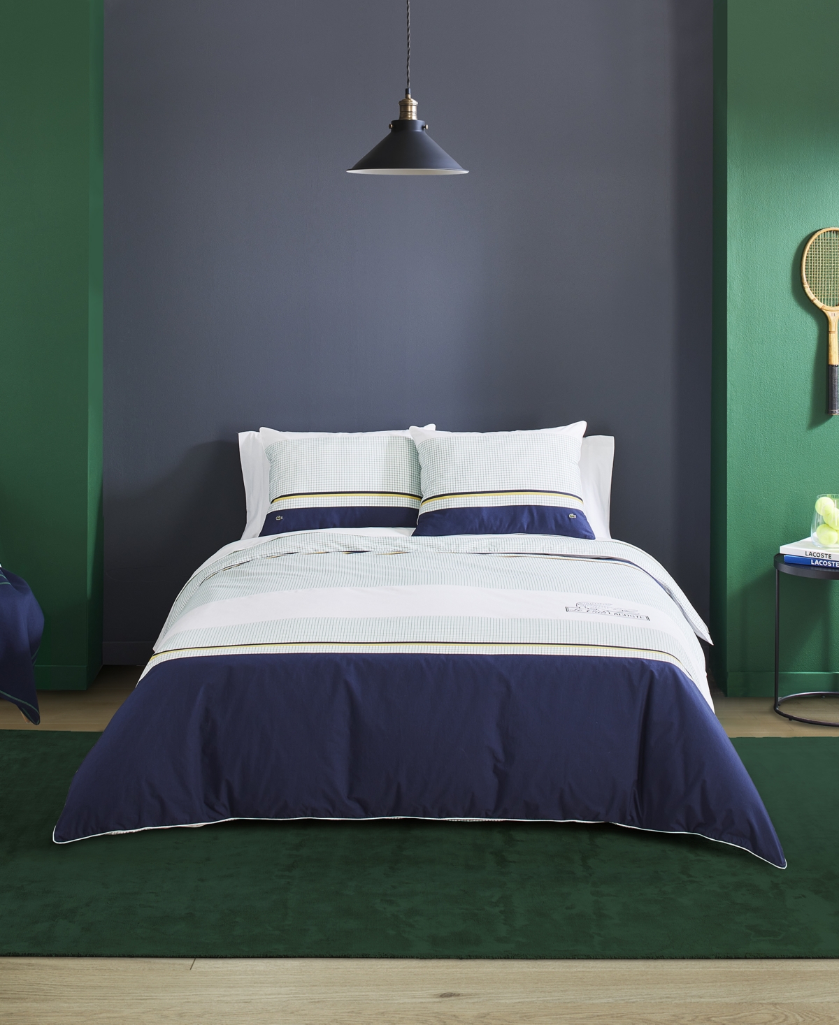 Lacoste Home Valleyfield Comforter Set, Full/queen In Green