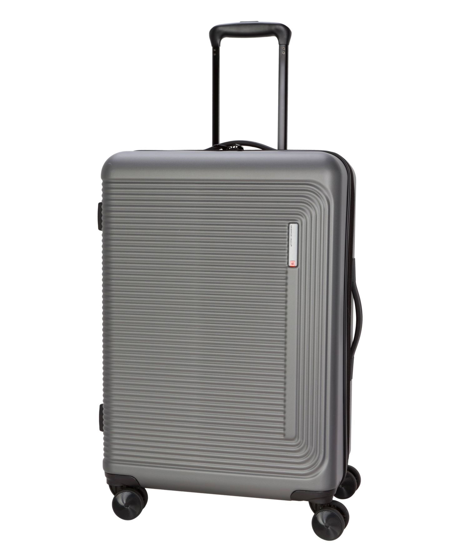 Чемодан Sharper Image Journey Lite Medium Check-in Hardside Spinner, цвет: Серый — фото 3