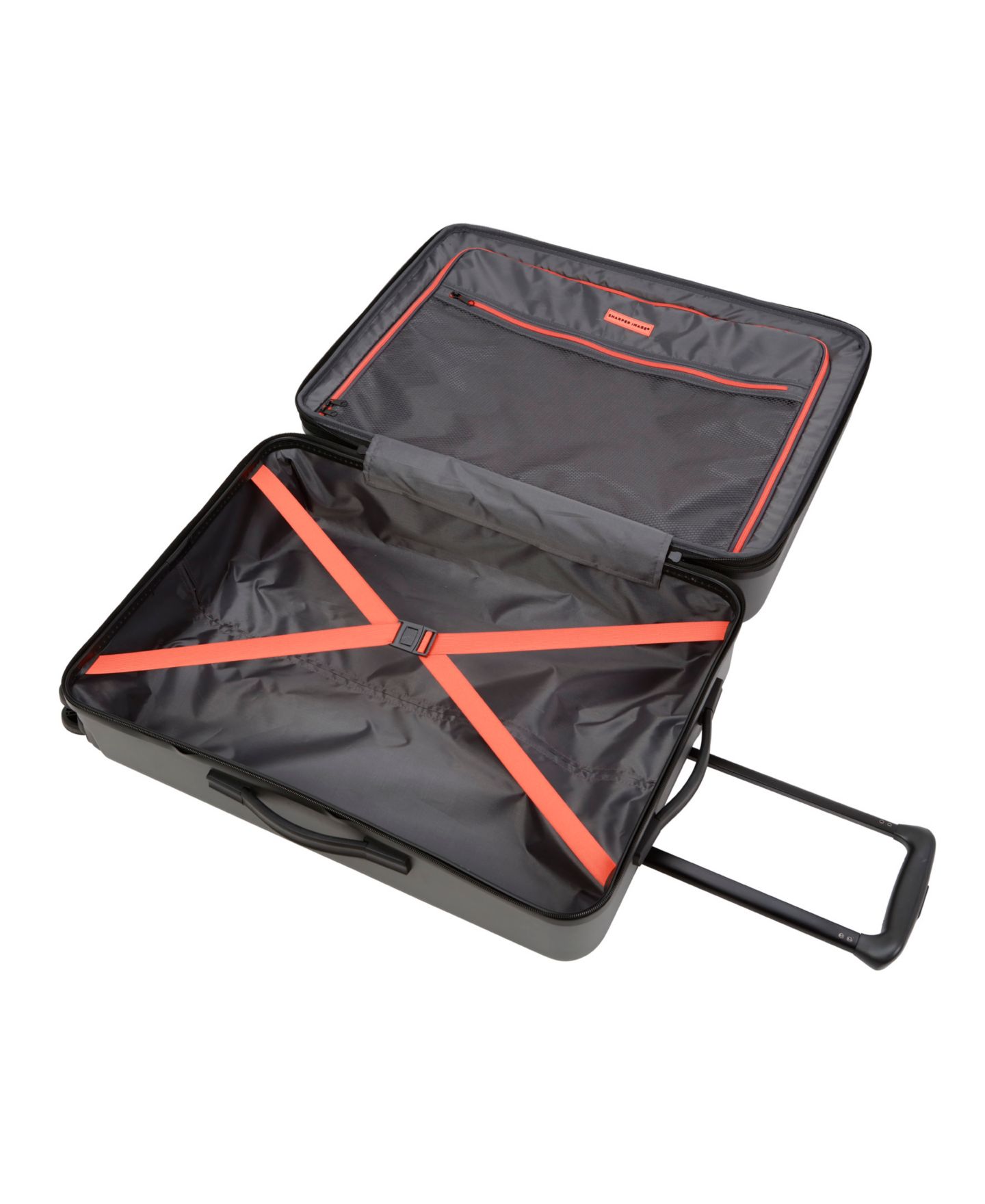 Чемодан Sharper Image Journey Lite Medium Check-in Hardside Spinner, цвет: Серый — фото 8