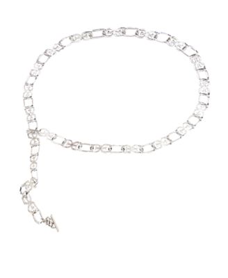 Women's Double-E Logo Chain Dress Belt